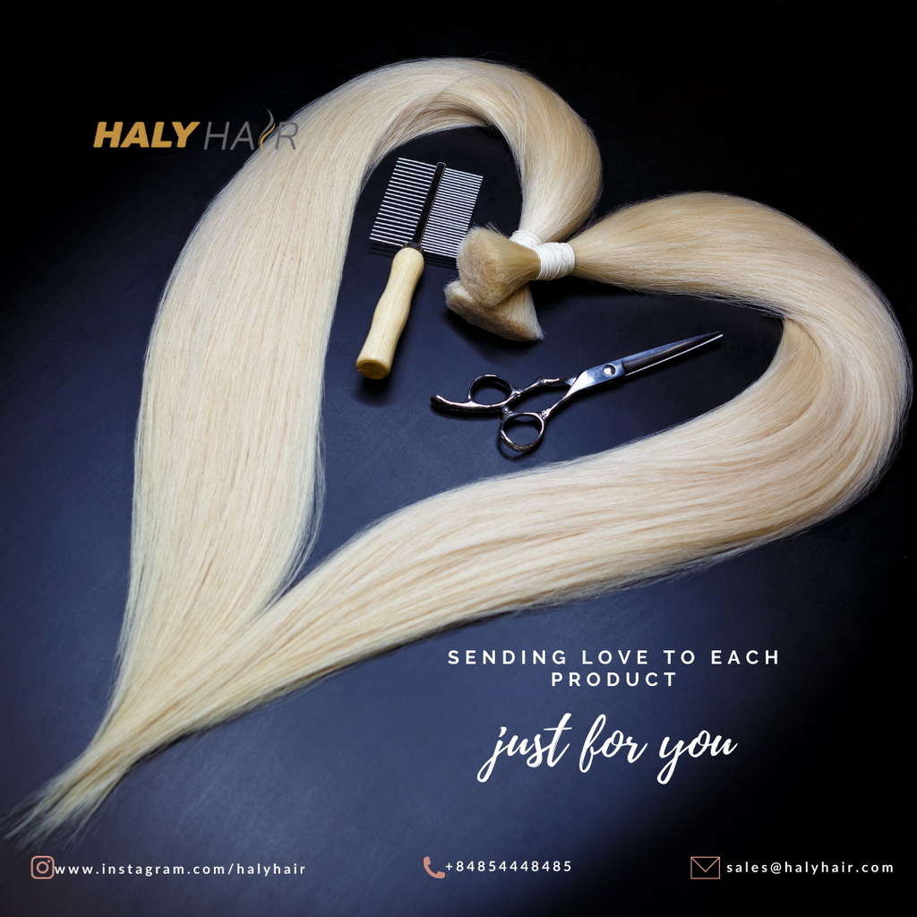 We can customize all the customer’s request on the color, length and texture of hair extensions. All the products must be passed the strict QA (quality assurance) process before shipping out to our customers.