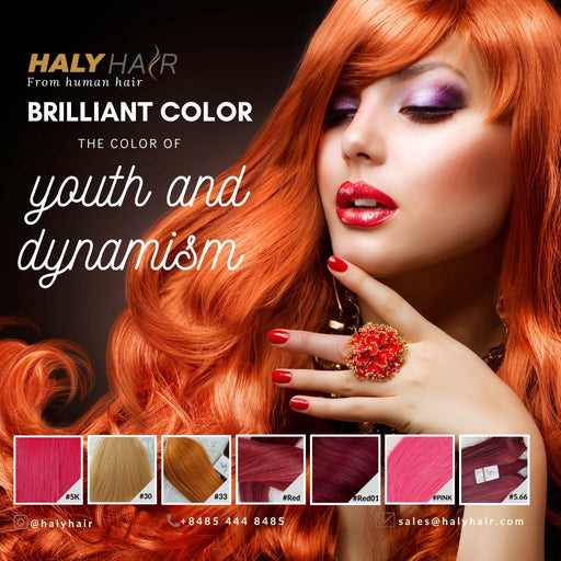 BRILLIANT HAIR COLOR - HALY HAIR