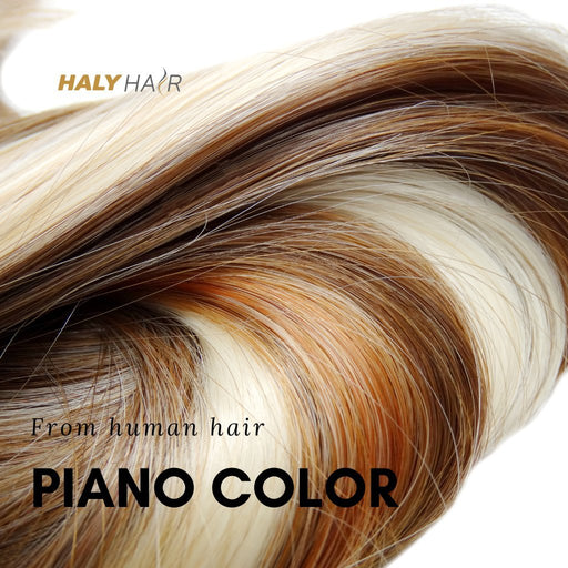 Piano color hair extensions - HALY HAIR