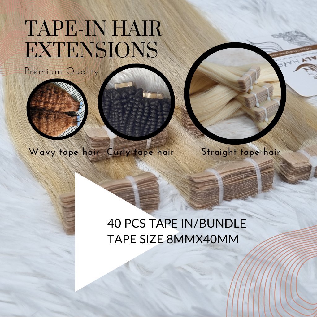 TAPE HAIR EXTENSIONS - HALY HAIR