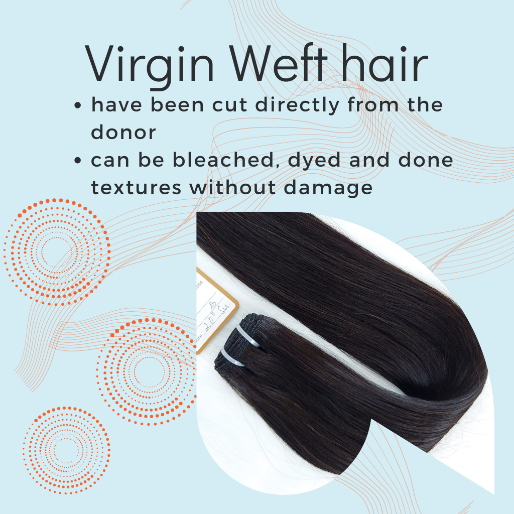 we need to clearly clarify that raw virgin hair is the type of hair that have been cut directly from the donor, with the hair cuticles all alligned and intacted and left in its most natural state