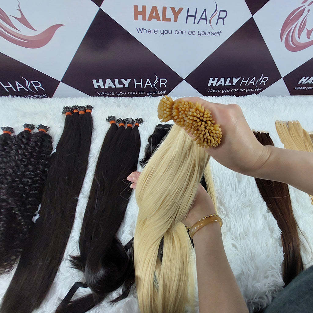 halyhair KERATIN TIP HAIR EXTENSIONS