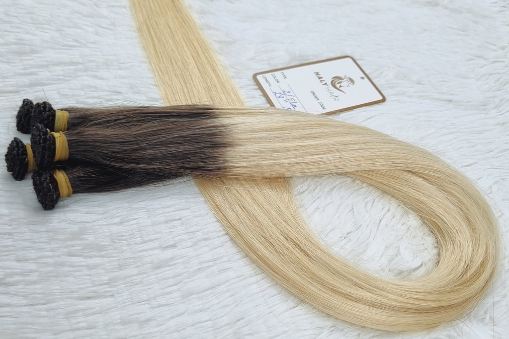 Ombre color weave hair extensions color #2/PLA