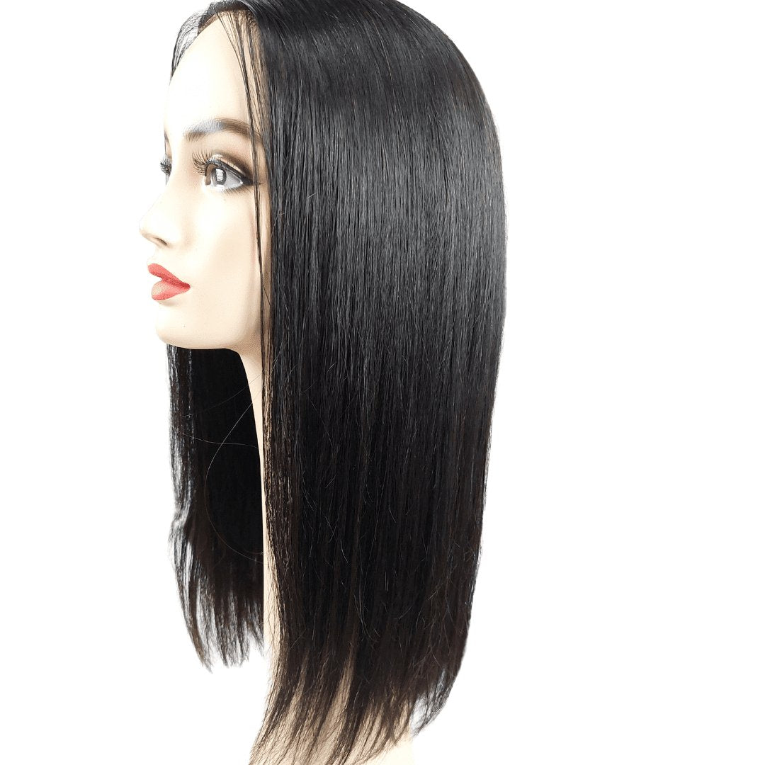 Ladies natural hair wigs best sale