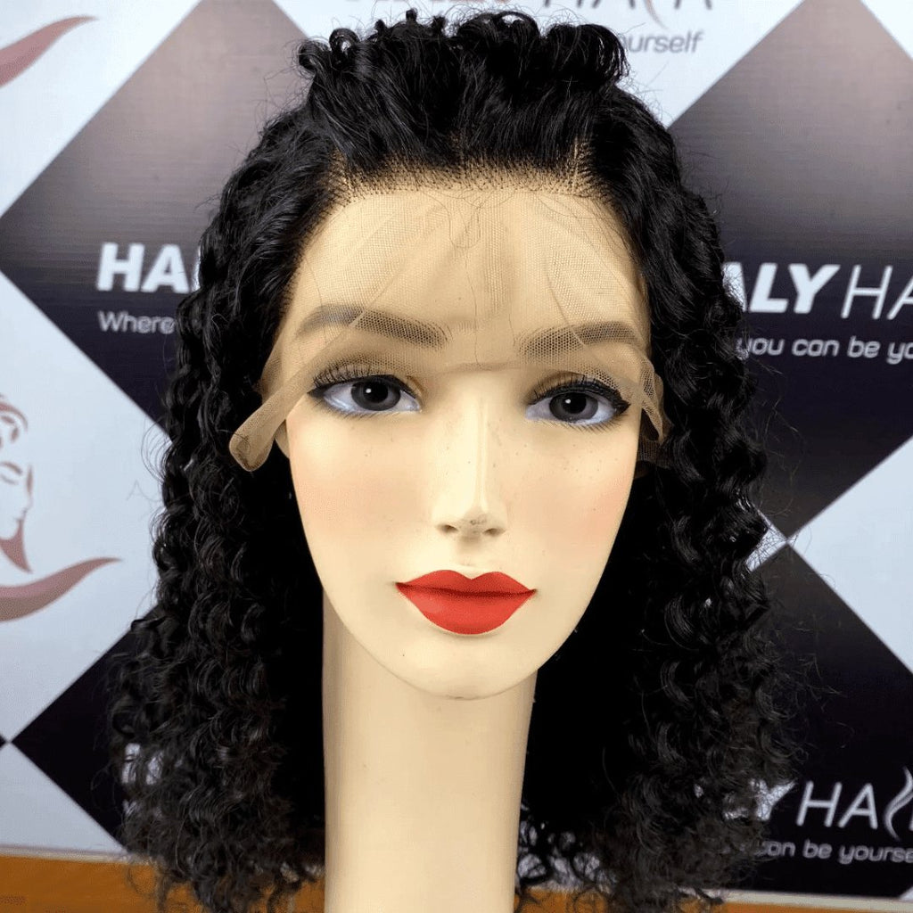 Black human hair wigs - HALY HAIR