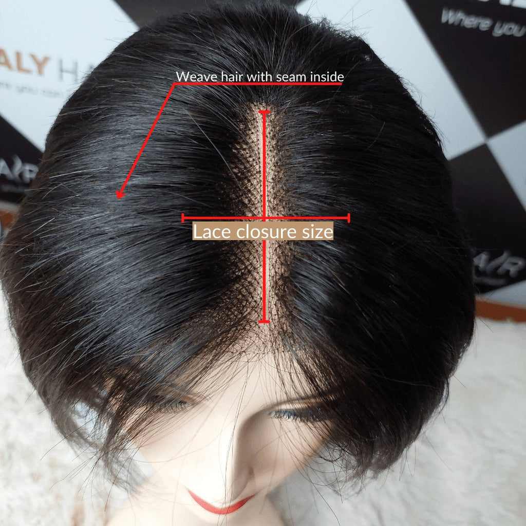 Black human hair wigs - HALY HAIR