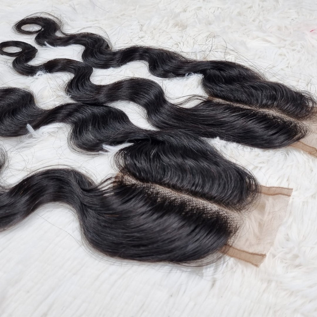 Black lace closure - HALY HAIR