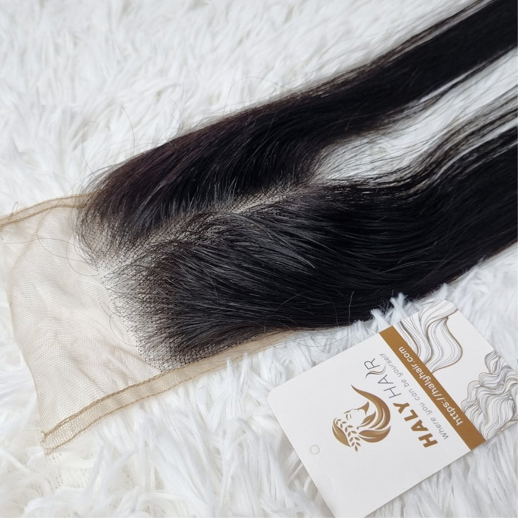 Black lace closure - HALY HAIR