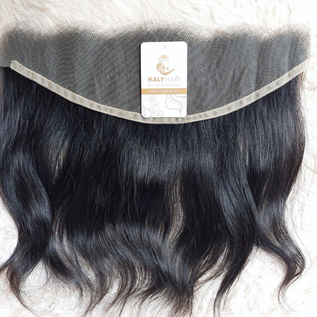 Black lace frontal - HALY HAIR