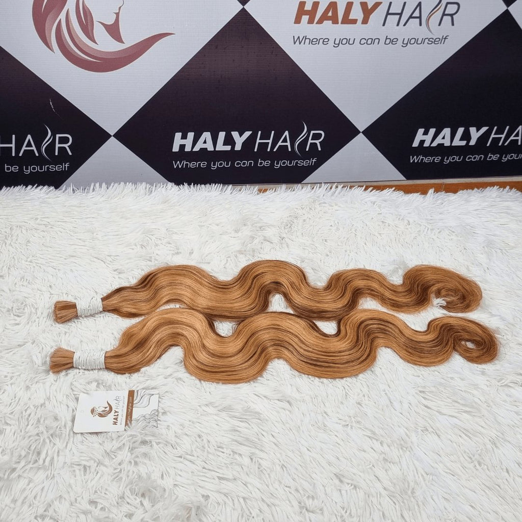 Bulk piano color hair extensions - HALY HAIR