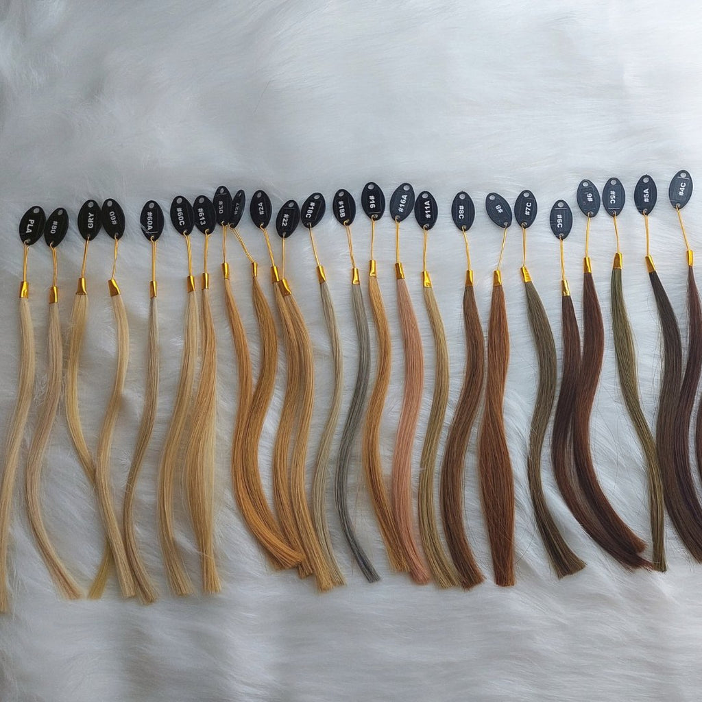 Color ring hair extensions - HALY HAIR