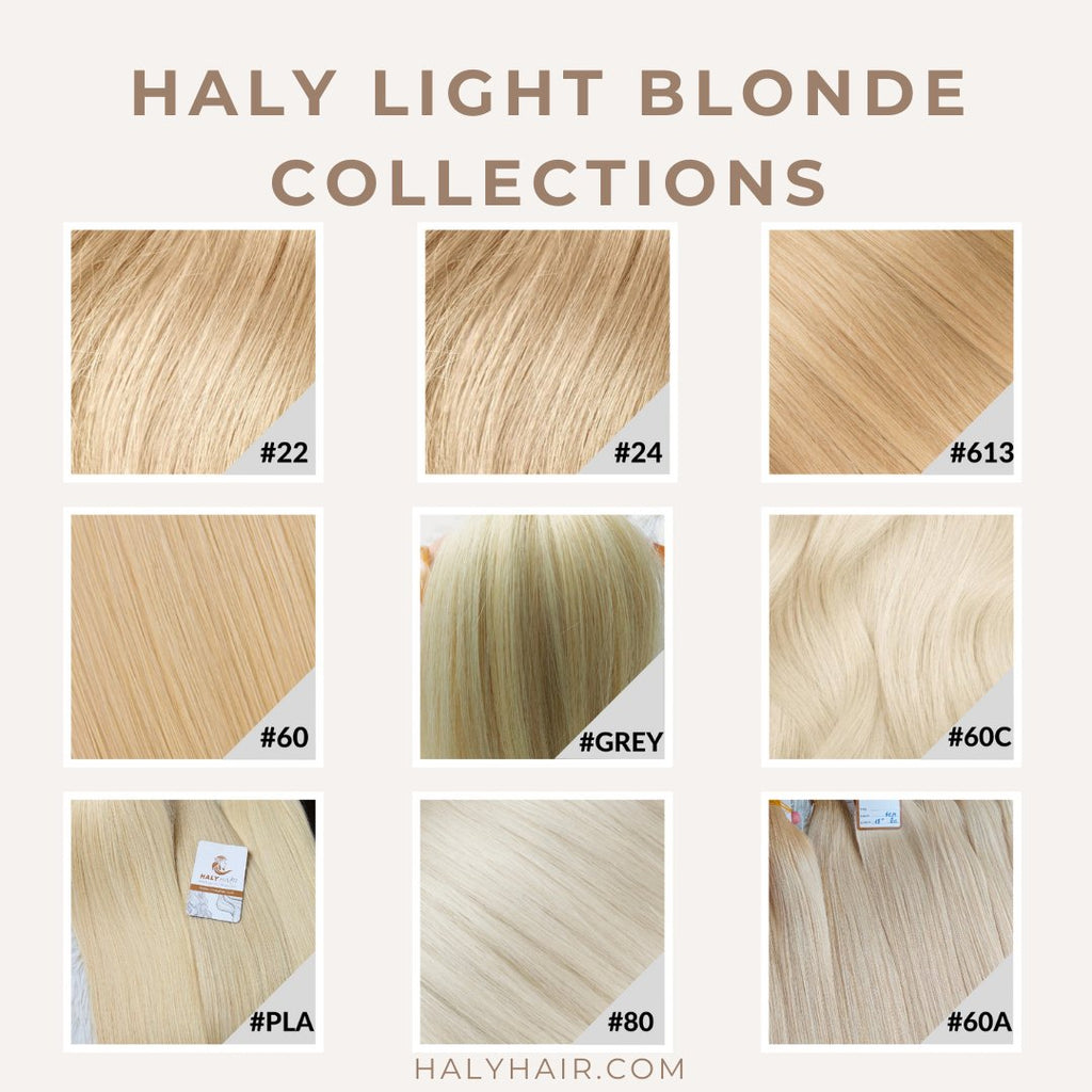 Color ring hair extensions - HALY HAIR