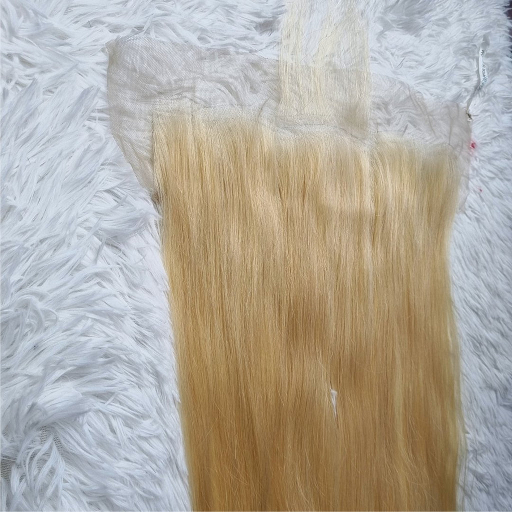 Light blonde lace frontal - HALY HAIR