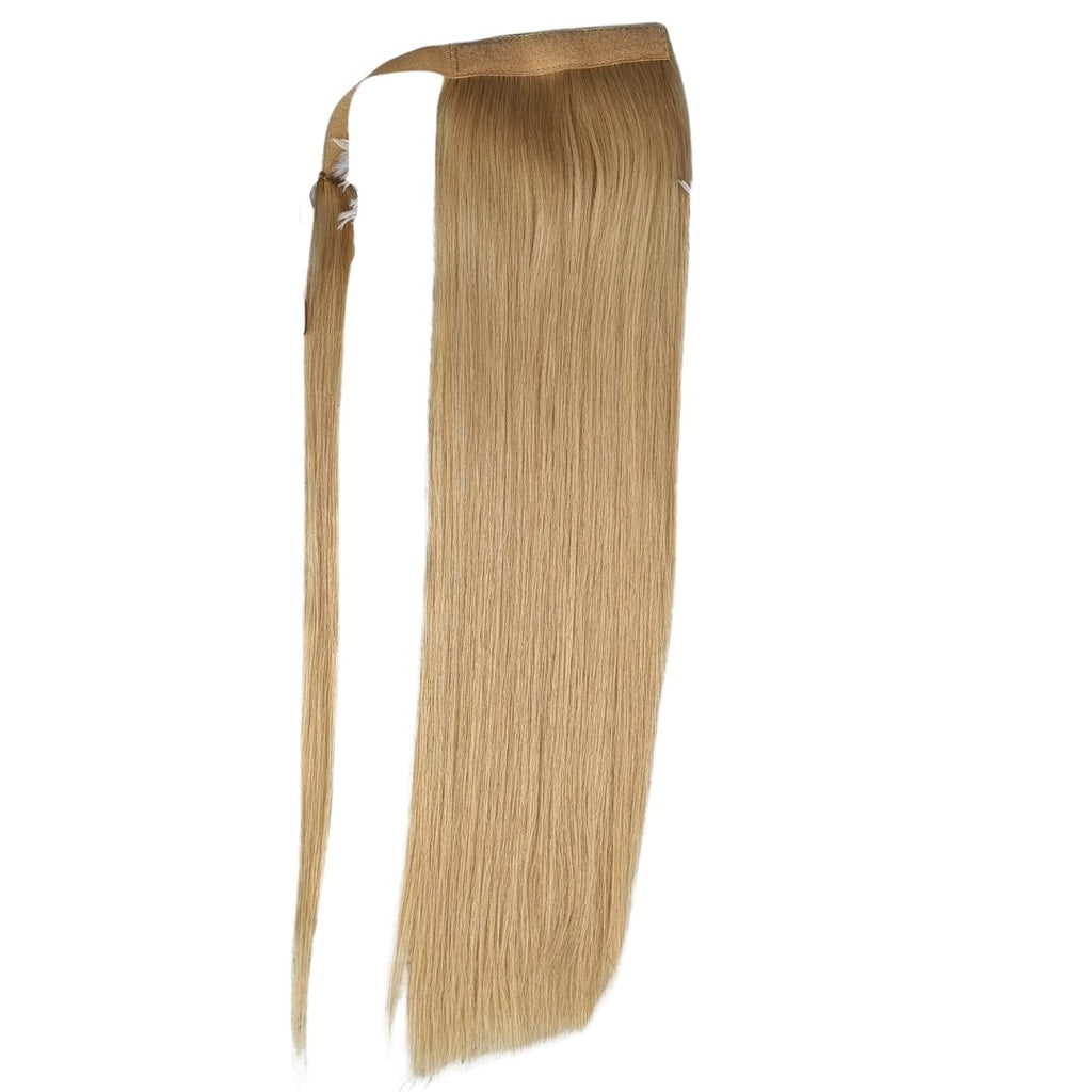 Light blonde ponytail hair extensions - HALY HAIR