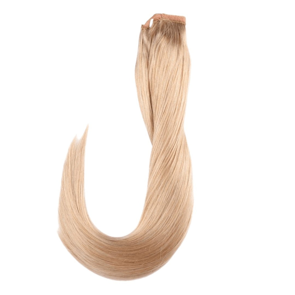 Light blonde ponytail hair extensions - HALY HAIR