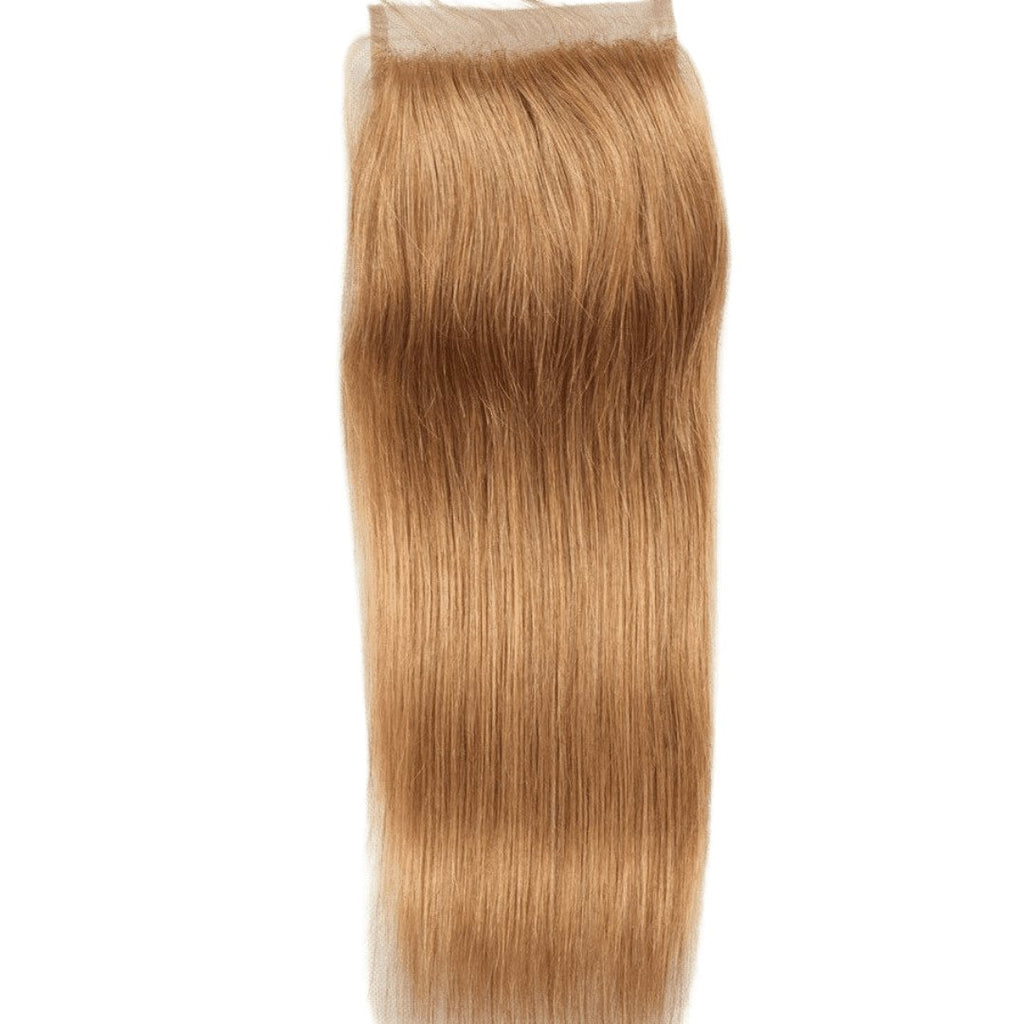 Medium blonde lace closure - HALY HAIR