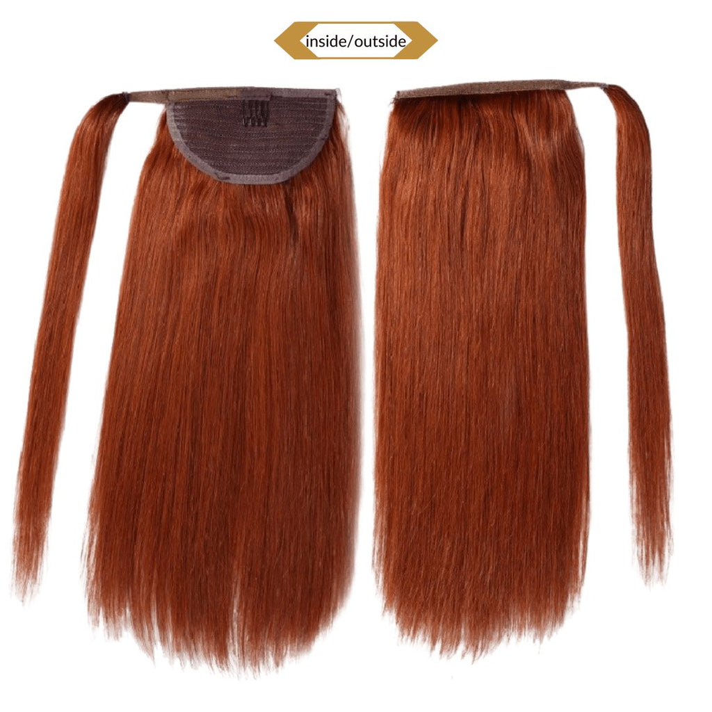 Ponytail hair extensions brilliant color - HALY HAIR