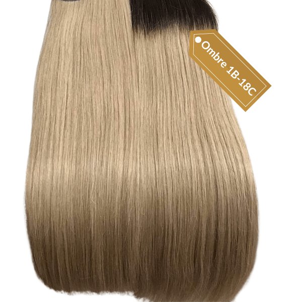 Tape in extensions ombre color hair - HALY HAIR