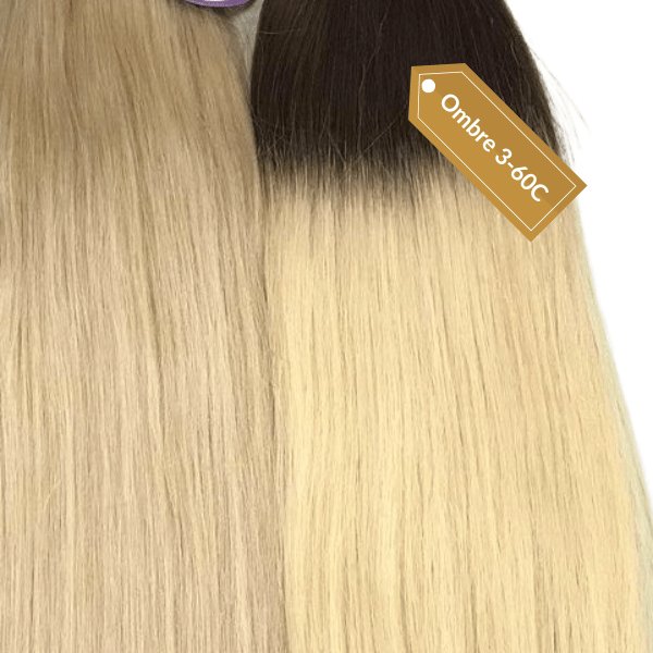 Tape in extensions ombre color hair - HALY HAIR