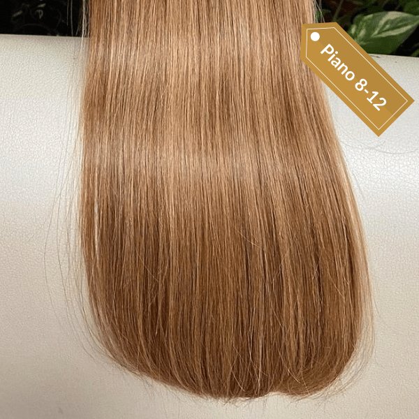 Virgin hair weft extensions piano color - HALY HAIR