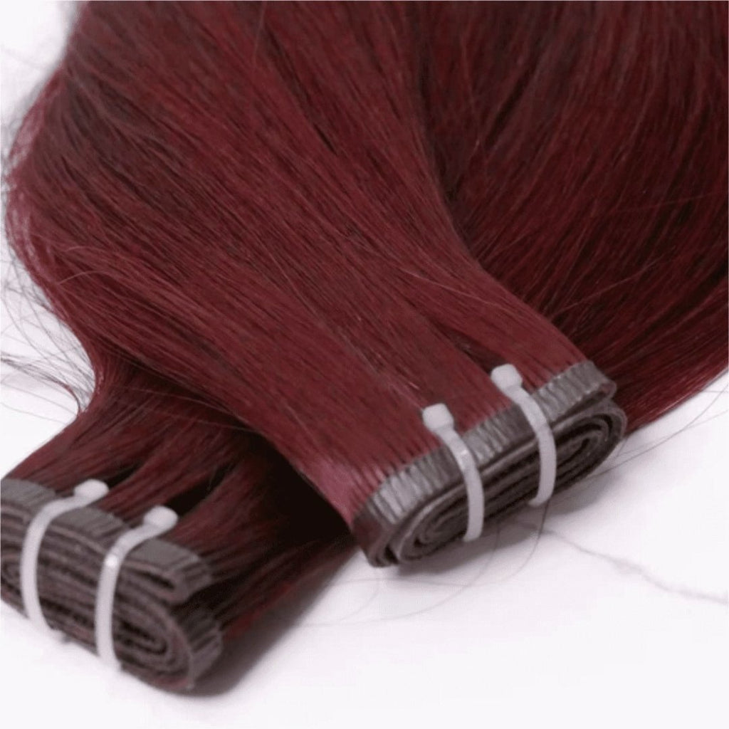 Virgin natural weft hair extensions brilliant color - HALY HAIR