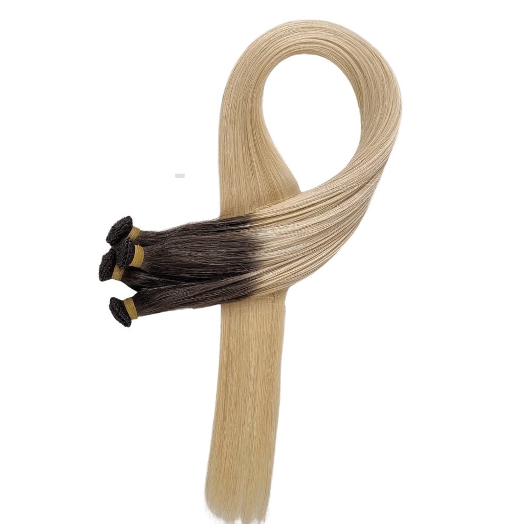 Virgin weave hair extensions ombre color - HALY HAIR