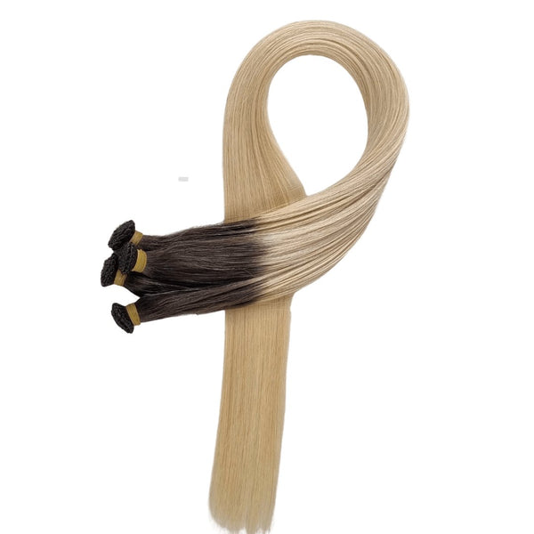 Weave hair extensions ombre color