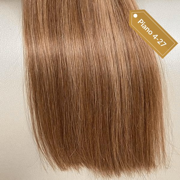 Weft hair extensions piano color - HALY HAIR