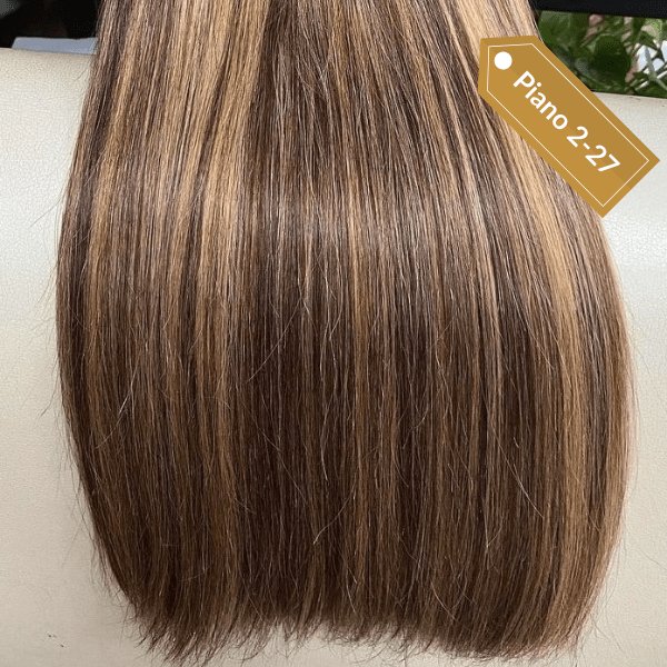 Weft hair extensions piano color - HALY HAIR