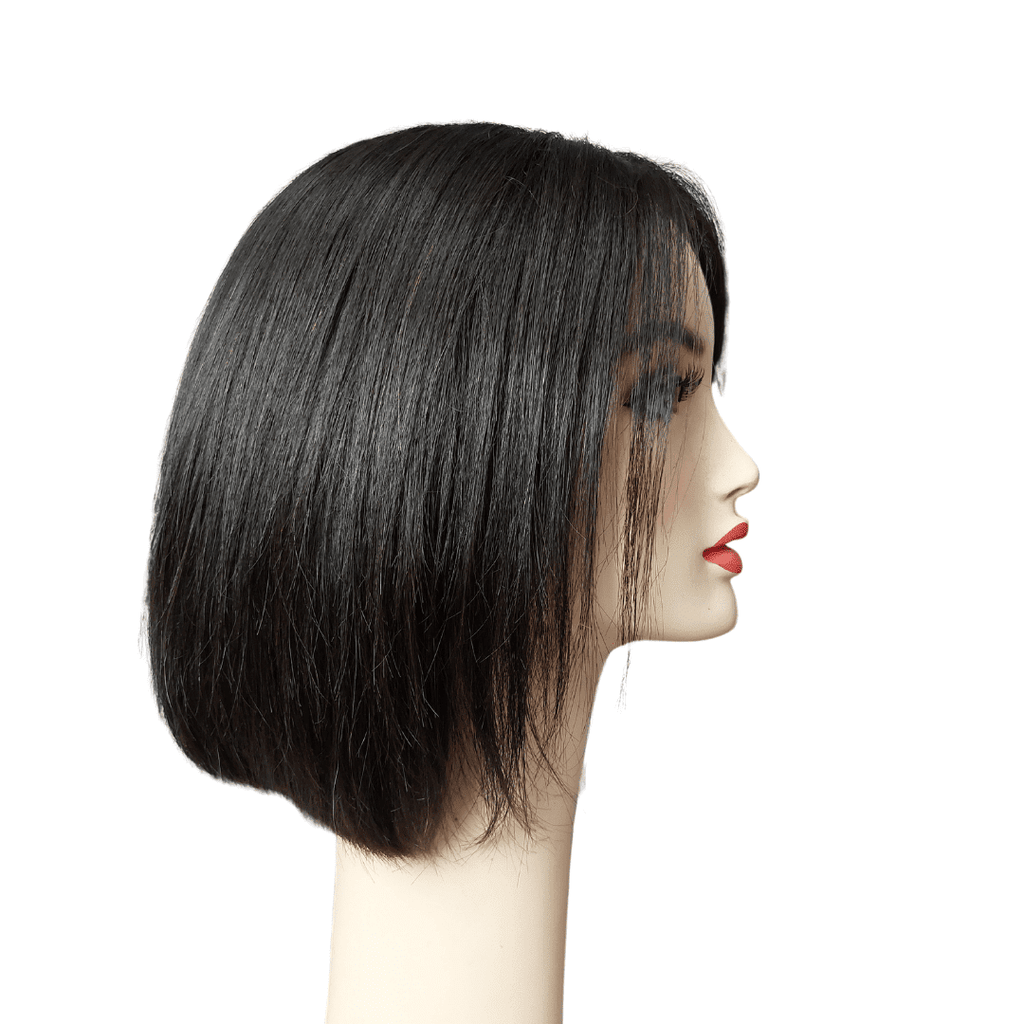 Black human hair wigs - HALY HAIR