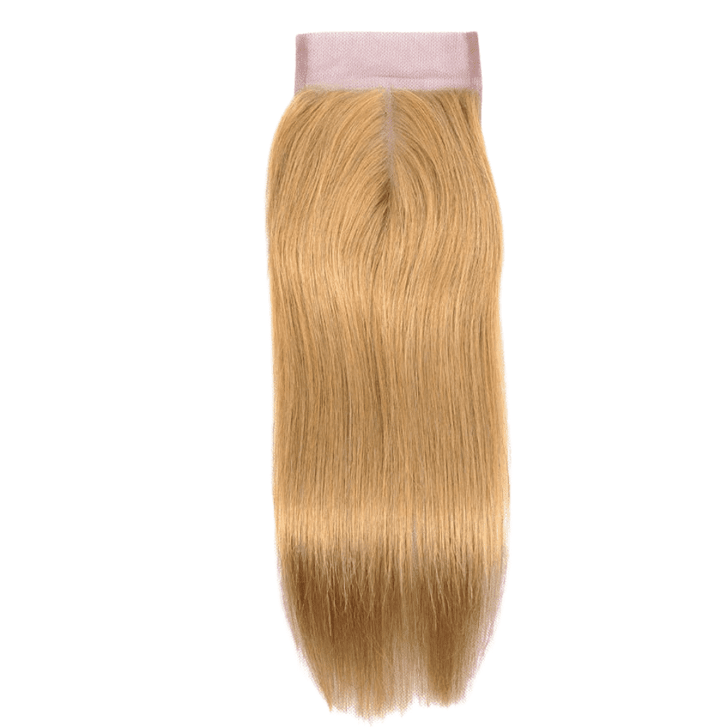 Medium blonde lace closure - HALY HAIR