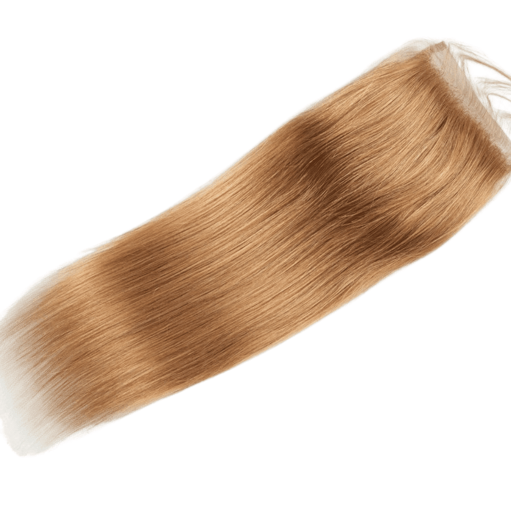 Medium blonde lace closure - HALY HAIR