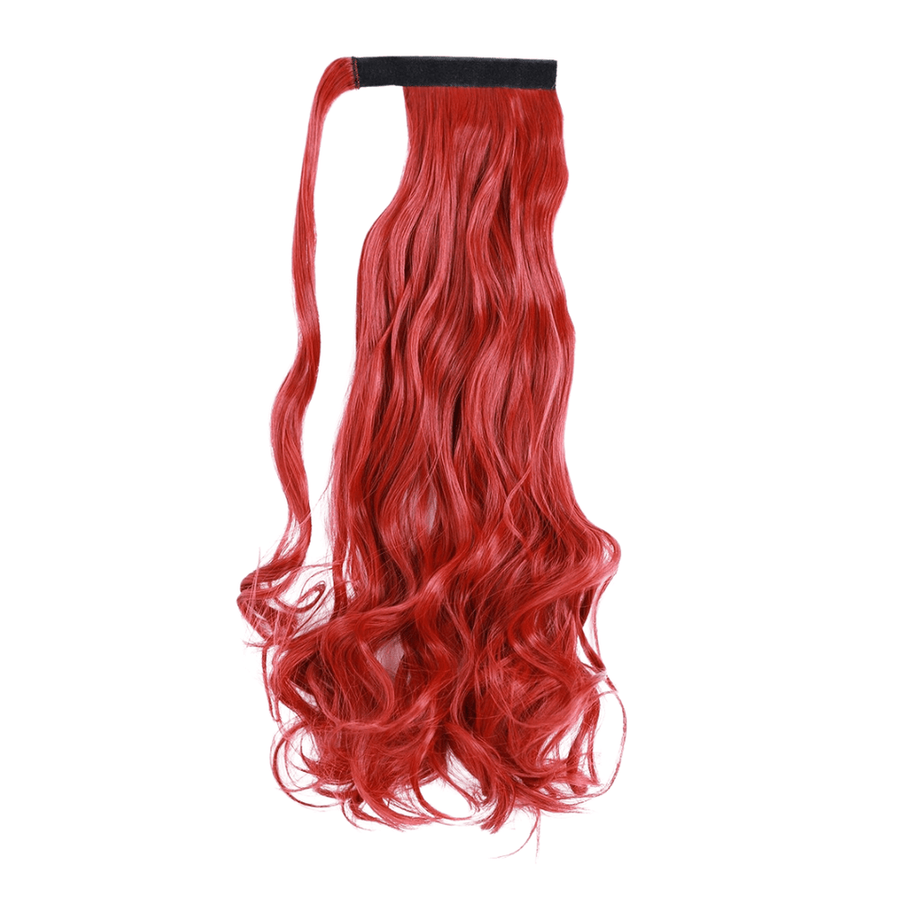 Ponytail hair extensions brilliant color
